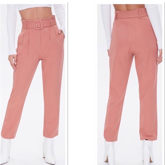 Black Pleated Ankle Pants - Picture 2 of 4